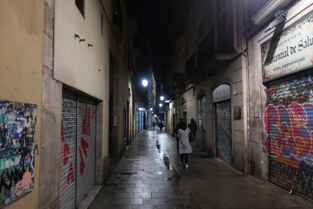 バルセロナの路地